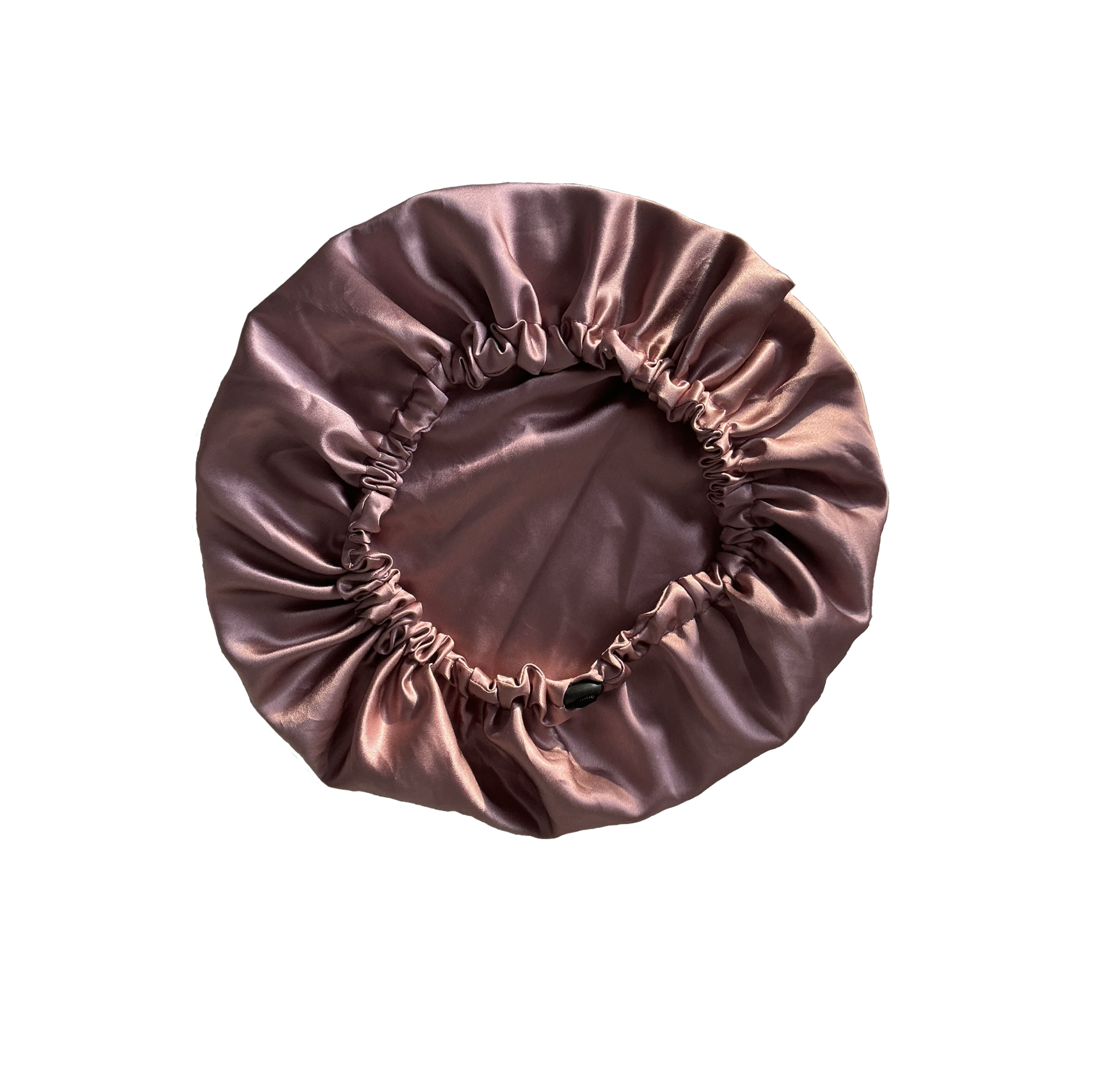 Bonnet en soie de mûrier rose