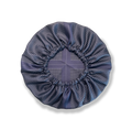 Bonnet en soie sergé de mûrier Navy