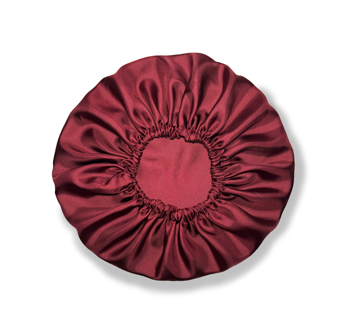 Bonnet en soie sergé de mûrier Bordeaux